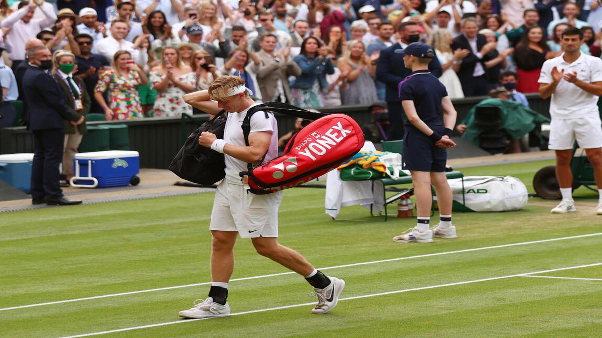 Shapovalov moved to tears after 'outplaying' Djokovic in semifinal loss