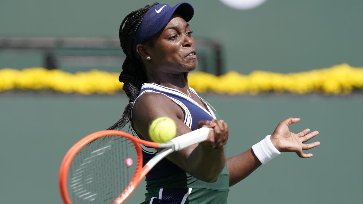 Sloane Stephens outlasts Watson in three sets in Indian Wells opener