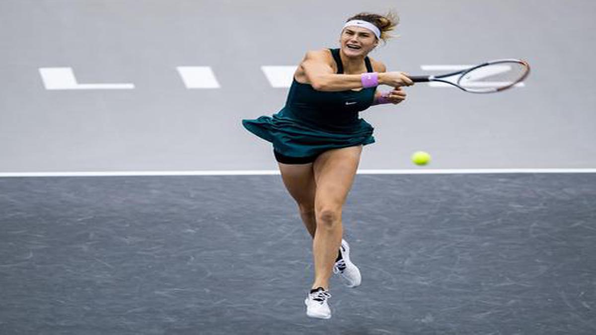 Sabalenka loses her season-opening match to Kaja Juvan