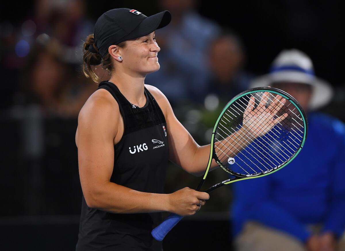 Barty storms past Swiatek to set up Adelaide final against Rybakina