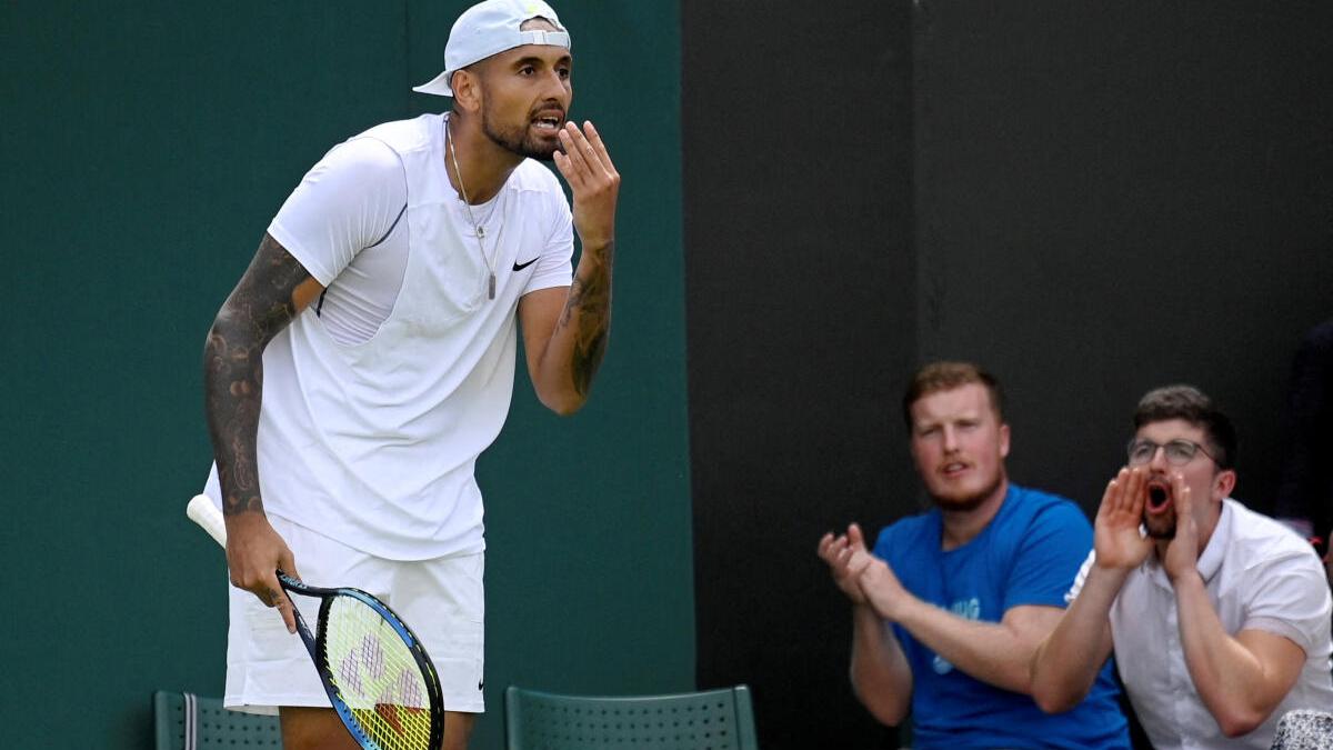 Wimbledon 2022: Nick Kyrgios admits spitting towards fan 'disrespecting' him