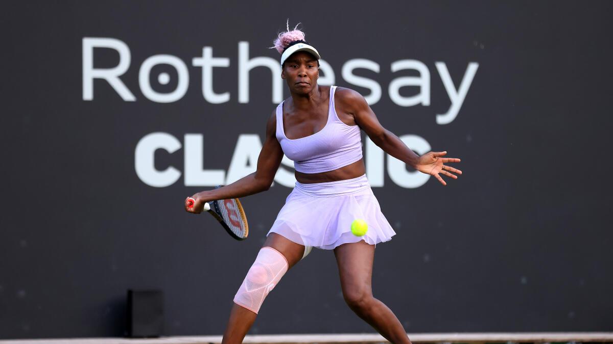 Tennis: Venus Williams wins at Birmingham Classic