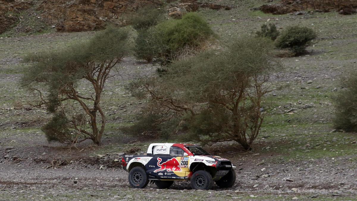 Toyota Rider Nasser Al Attiyah Wins Dakar Rally Stage 2 Sportstar 