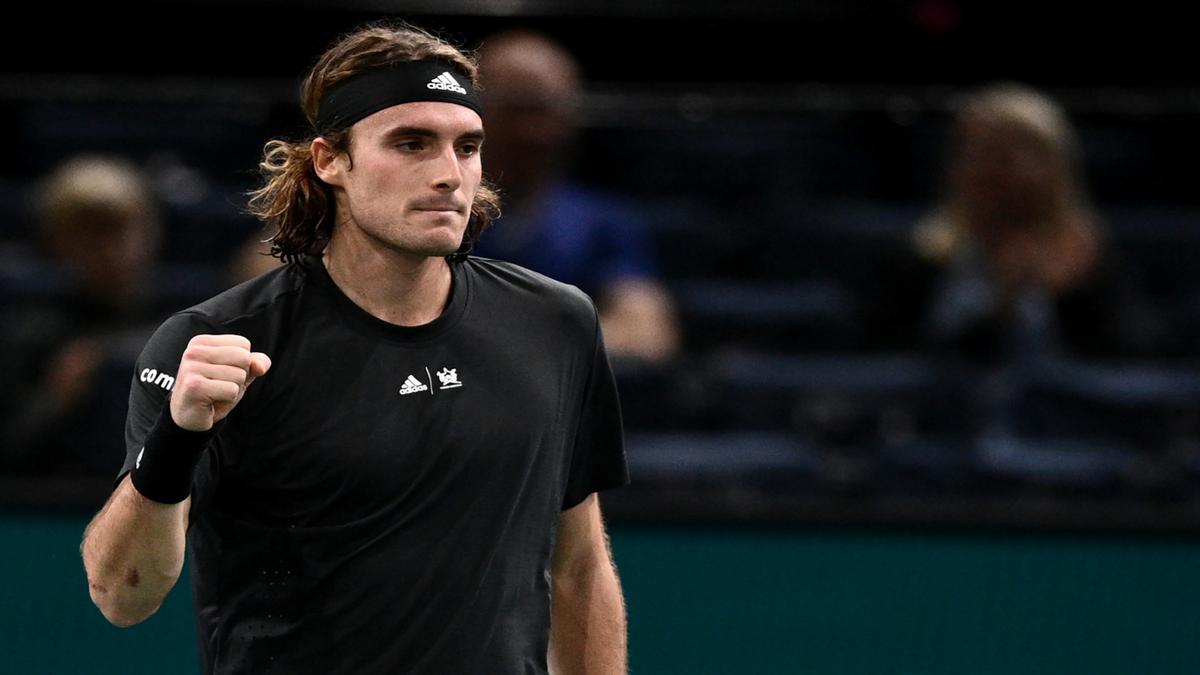 Paris Masters: Stefanos Tsitsipas sees off Dan Evans, Danil Medvedev out