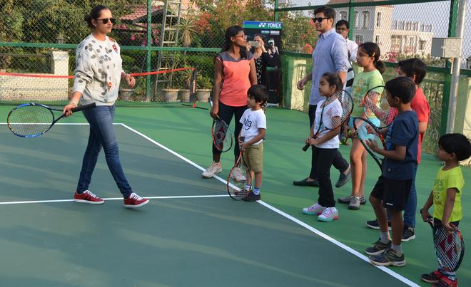 An inspiration: “She (Sania Mirza) made Indian women believe that the world could be conquered and sky was the limit for their dreams,” says Indian tennis player Ankita Raina.