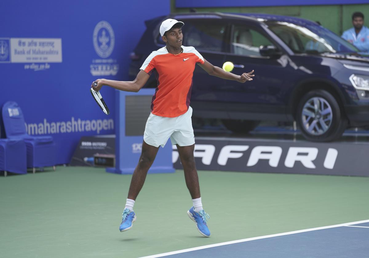 Tata Open Maharashtra Teenager Manas Dhamne impresses despite loss on ATP Tour debut