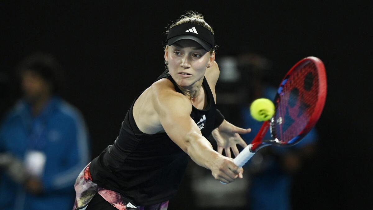 Australian Open: ‘Super simple’ Elena Rybakina on unflappable march to second major