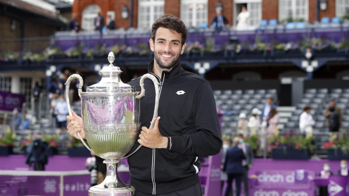 Berrettini lifts Queen's title after defeating Norrie