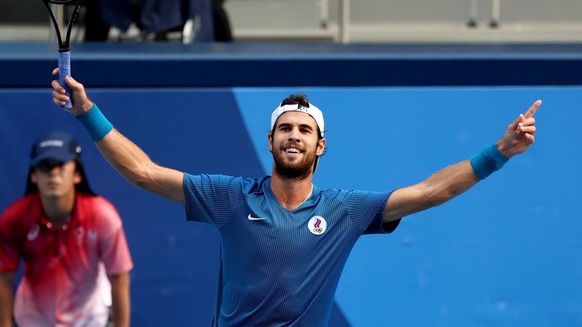 Khachanov powers past Carreno Busta to reach Olympic final