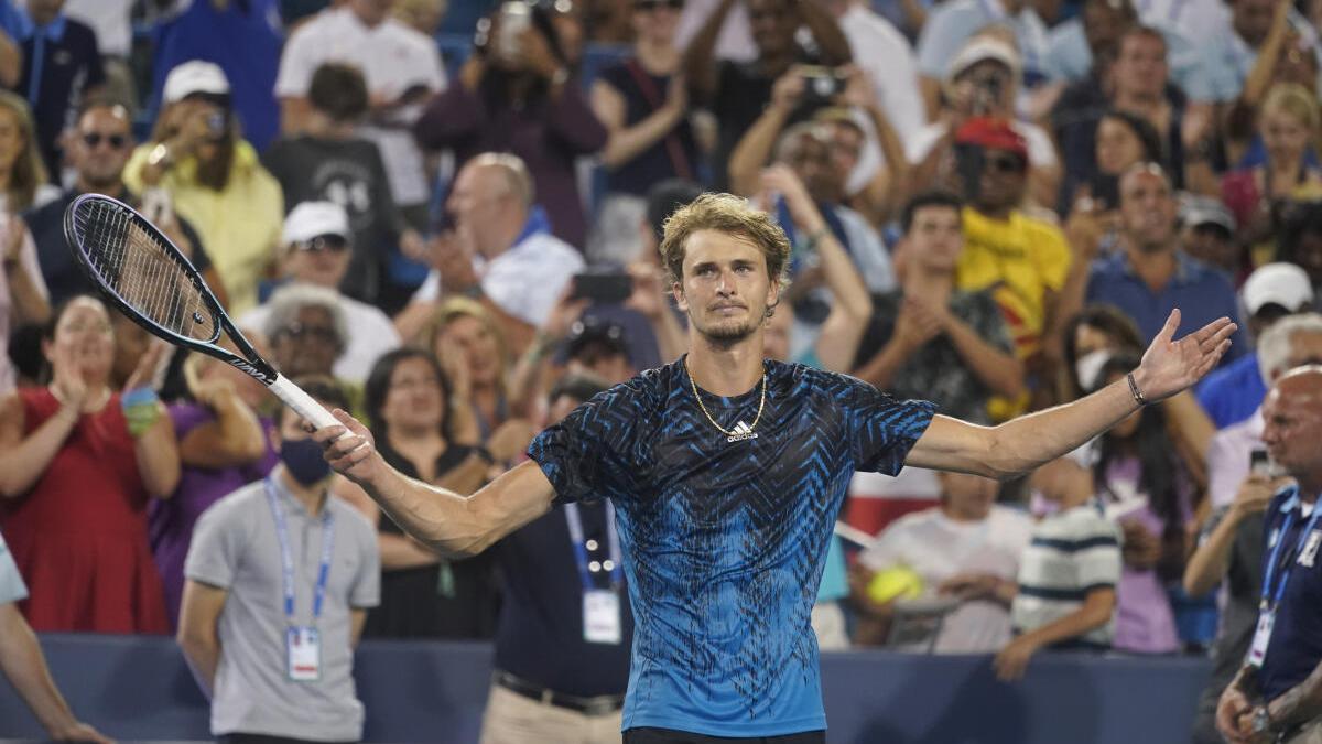 Zverev turns tide on Tsitsipas to book Cincy final with Rublev