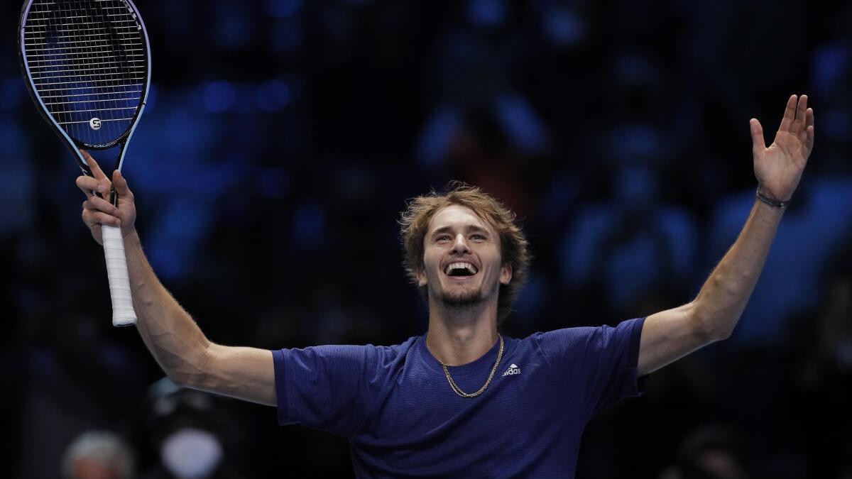 Zverev beats Medvedev to win ATP Finals