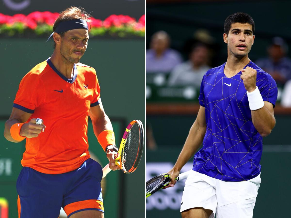 Indian Wells Nadal vs Alcaraz - a battle of the present versus future