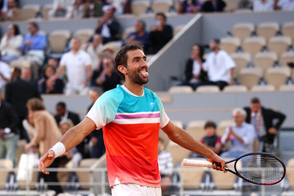French Open 2022 Cilic edges past Rublev to reach semifinal