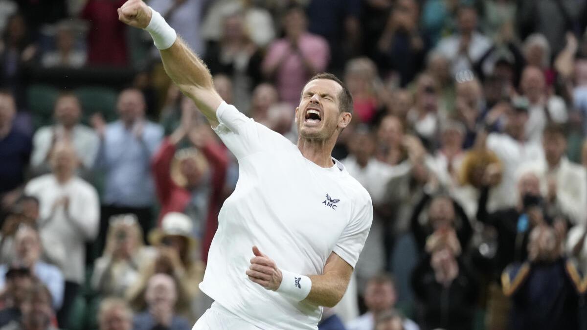 Wimbledon: Andy Murray safely through to second round despite slow start