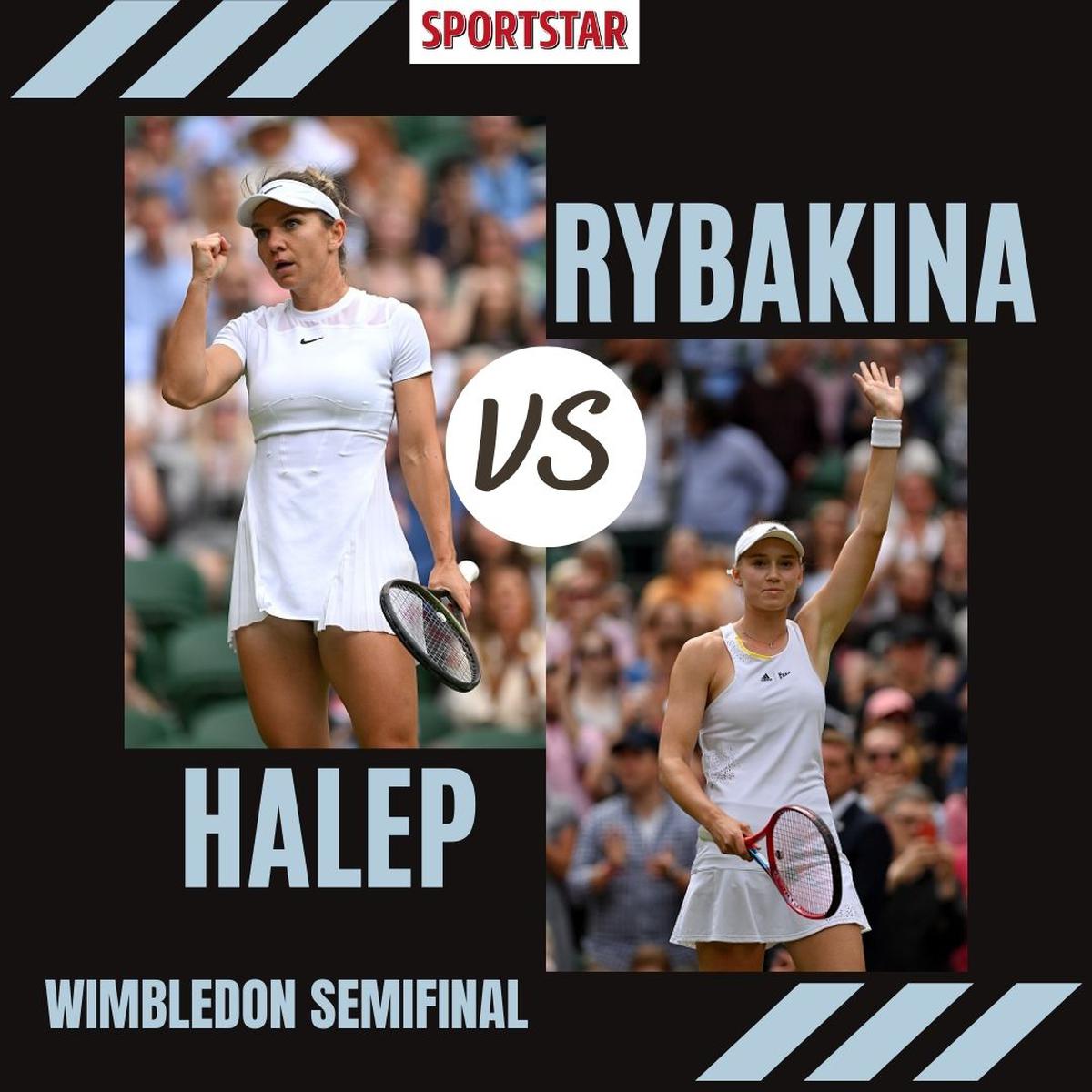 Wimbledon 2022, womens semifinals HIGHLIGHTS Jabeur beats Maria, Rybakina upsets Halep to reach final