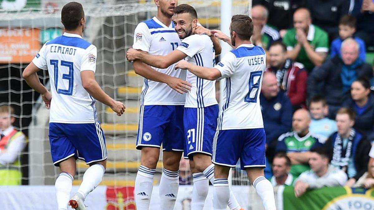 Nations League: Northern Ireland 0 Bosnia-Herzegovina 2