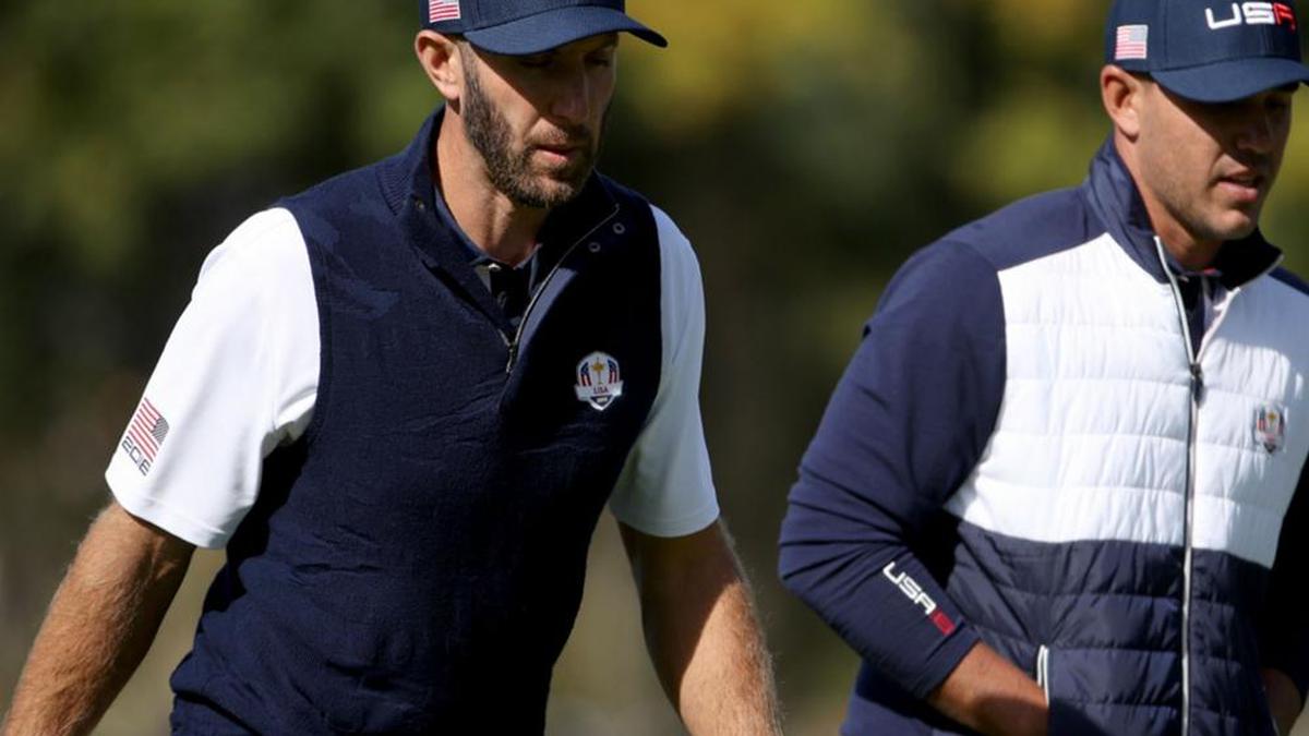 Ryder Cup: Bjorn unaware of Johnson-Koepka altercation