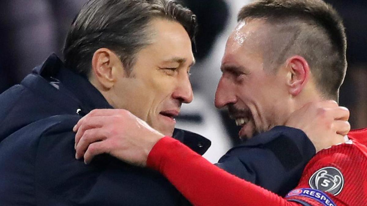 Champions League: Ribery deserved his goal, says Kovac