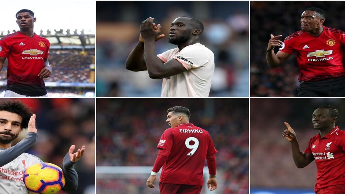 Liverpool vs Manchester United: Salah, Mane and Firmino vs Rashford, Martial and Lukaku