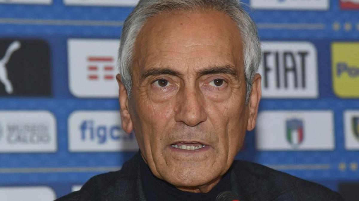 Racist fans face lifetime stadium bans: Italian FA chief Gravina