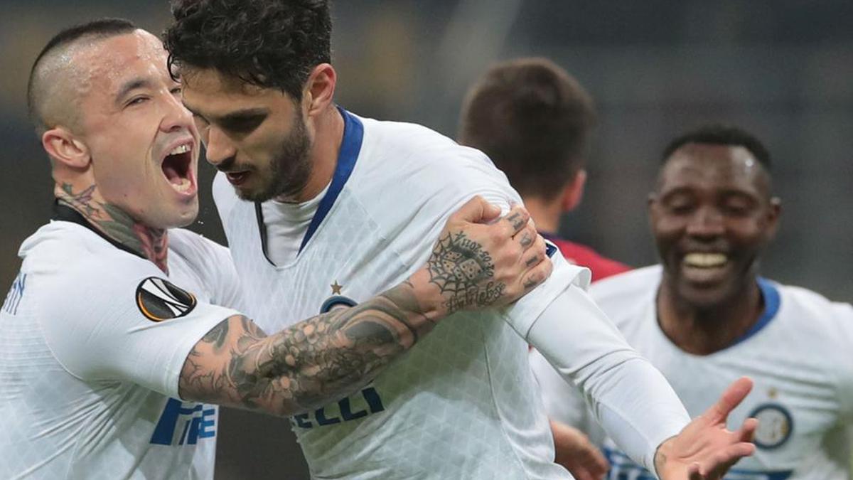 Inter 4 Rapid Vienna 0: Europa League match report