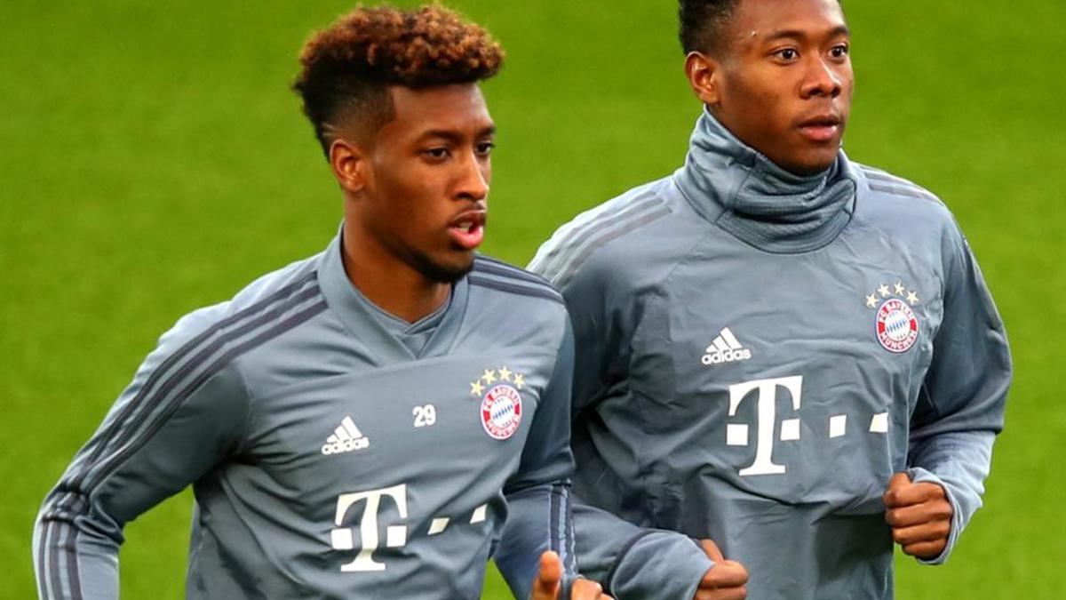 David Alaba, Kingsley Coman fit for Bayern v Liverpool