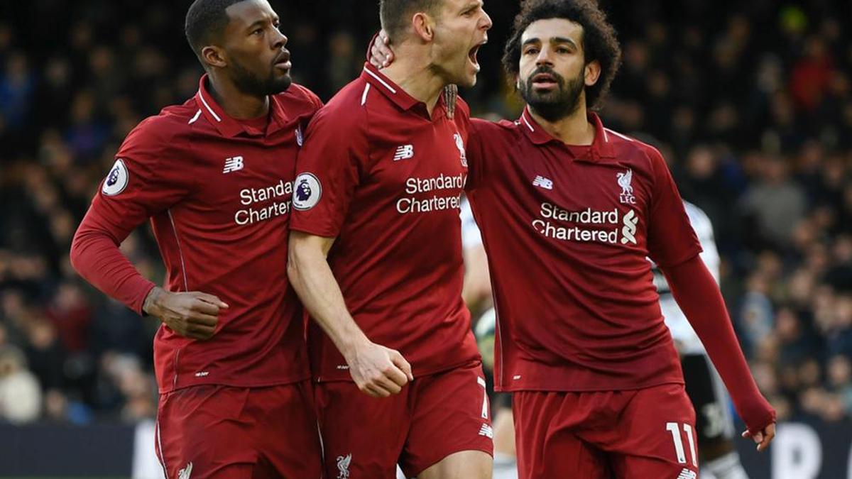 Premier League: Liverpool leapfrogs Manchester City with 2-1 win over Fulham