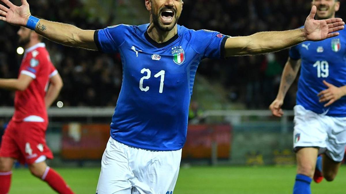 Italy 6 Liechtenstein 0: Quagliarella makes history