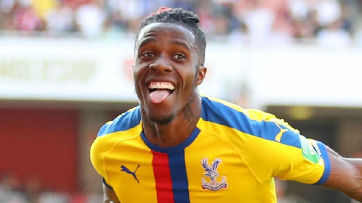 Wilfried Zaha dreams of playing for Arsenal