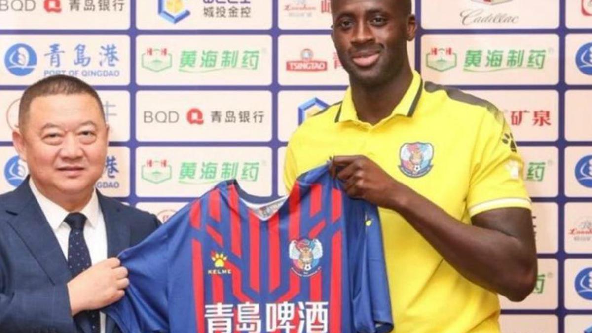 Yaya Toure joins Chinese club Qingdao Huanghai