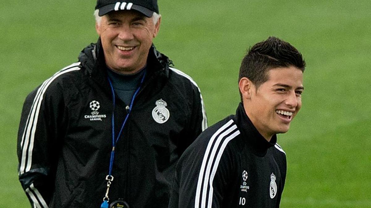 Carlo Ancelotti expects James Rodriguez negotiations with Real Madrid to take 'a very long time'