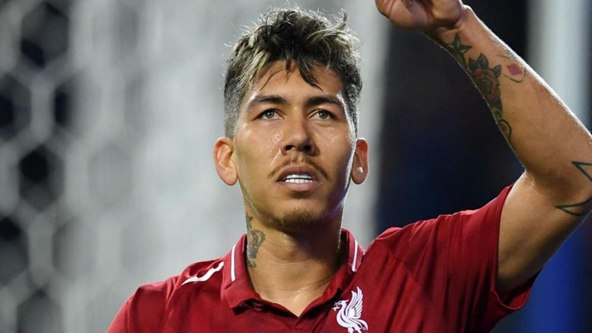 Robert Firmino player issue liverpool jersey. India