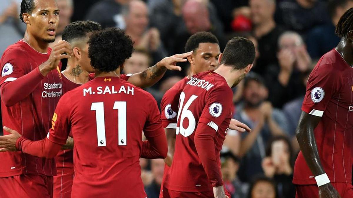 Liverpool 4-1 Norwich City: Mohamed Salah, Virgil van Dijk and Divock Origi on target for the Reds