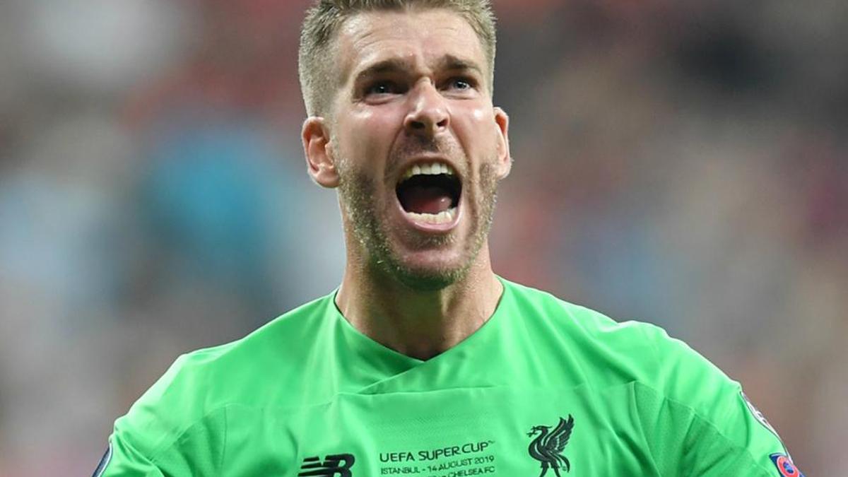 Liverpool goalkeeper Adrian a doubt after collision with UEFA Super Cup pitch invader