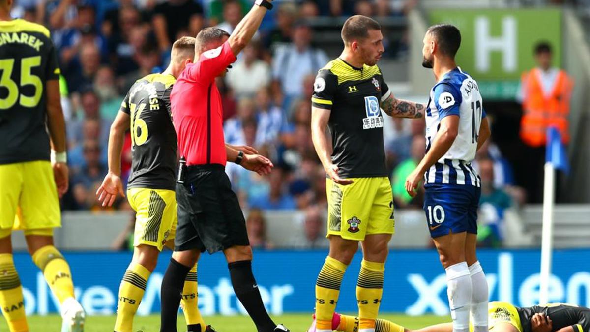 Gary Lineker and Karen Carney criticised Brighton striker Florin Andone after his red-card lunge