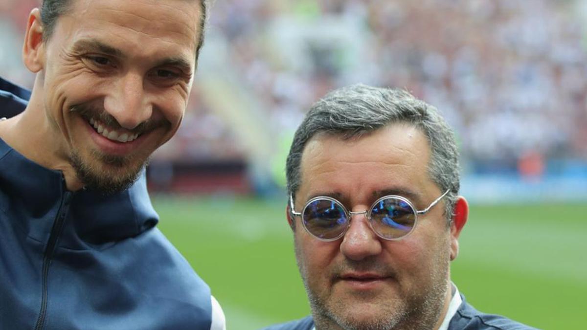 Ibrahimovic's agent Raiola threatens FIFA with legal action