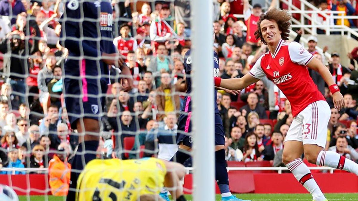 Arsenal 1-0 Bournemouth: David Luiz header puts Gunners 3rd