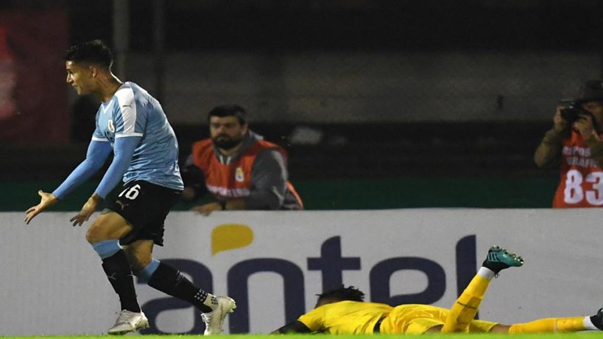 Uruguay 1-0 Peru: Rodriguez the hero for impressive La Celeste