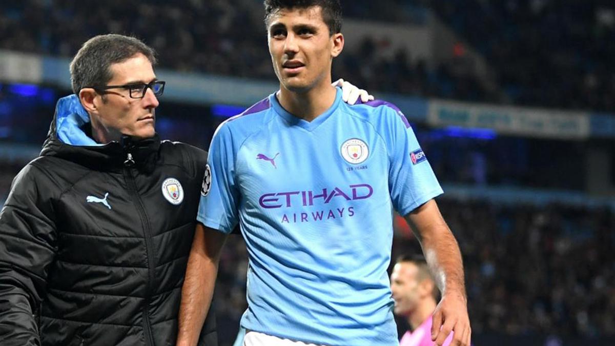 Guardiola hoping Rodri's hamstring is not 'broken'