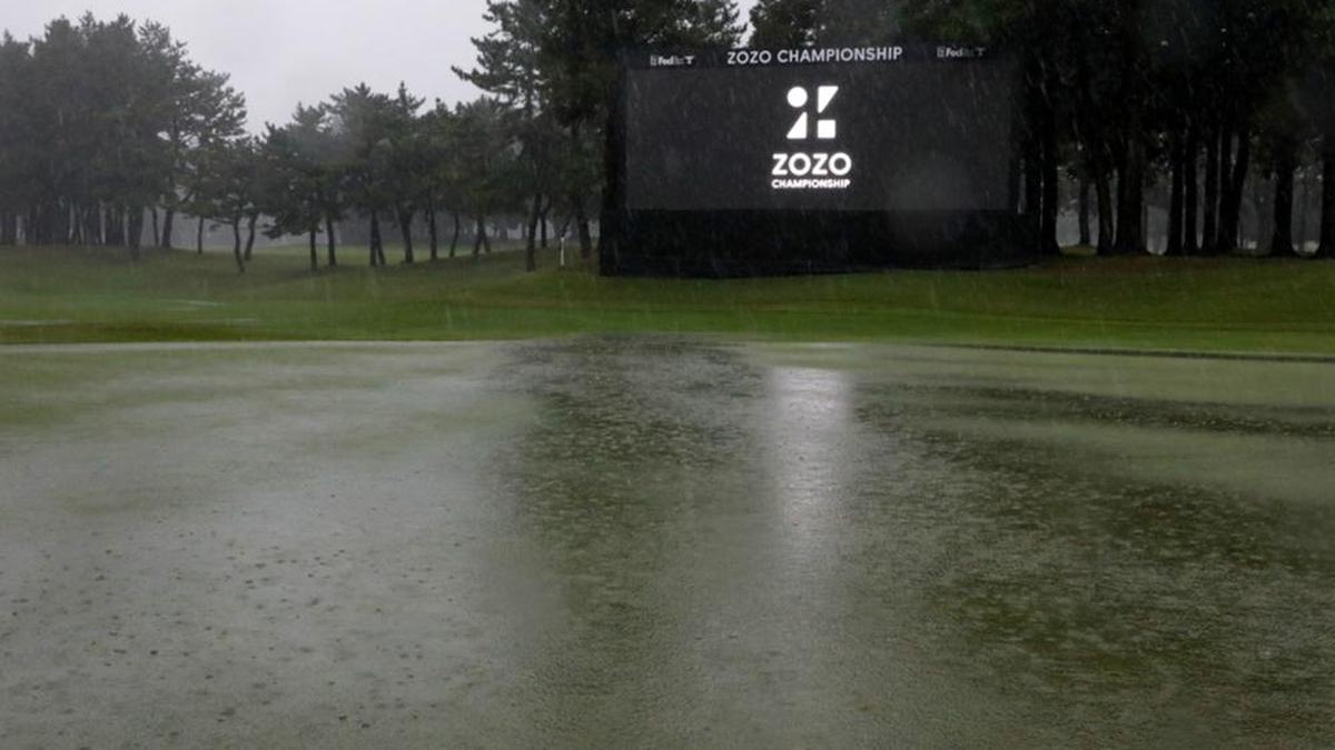 PGA Tour: Weather halts Tiger as rain postpones Zozo Championship second round