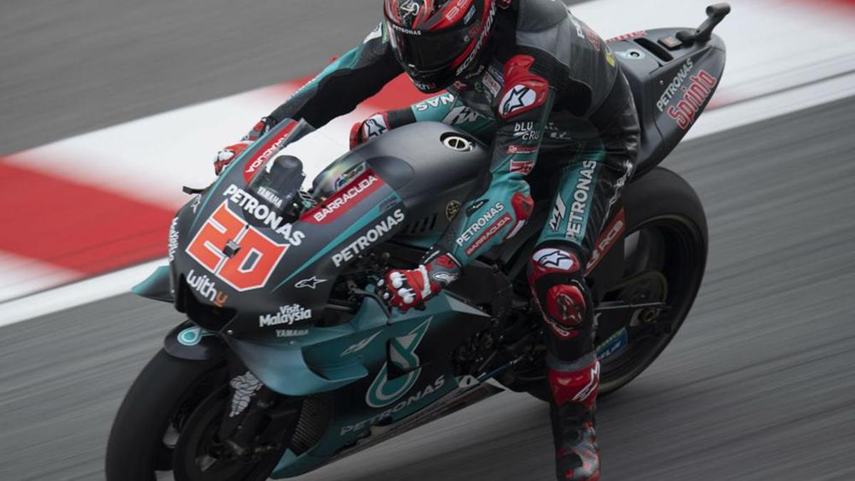 Fabio Quartararo takes Malaysian MotoGP pole, Marc Marquez crashes