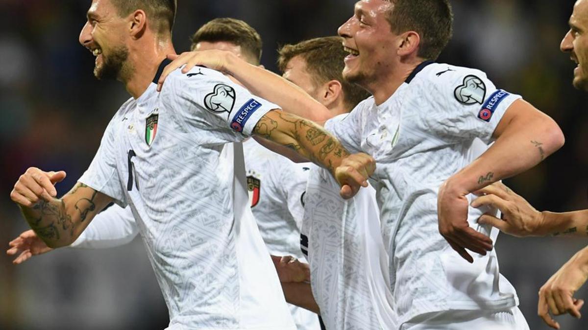 Euro 2020 qualifying: Mancini revels in Italy record winning run