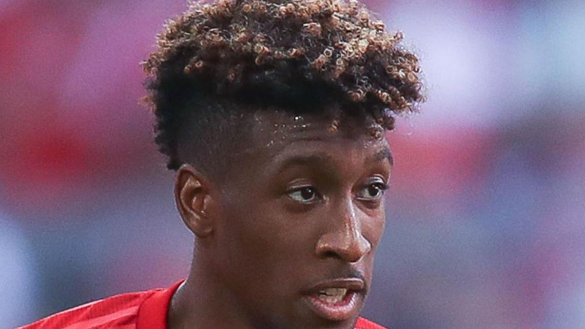 Back to training, Bayern's Coman hopes to complete season