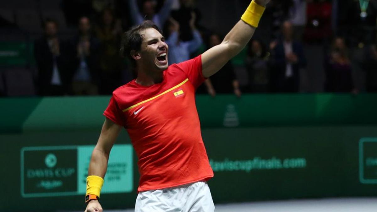 Nadal powers Spain past Great Britain into Davis Cup final