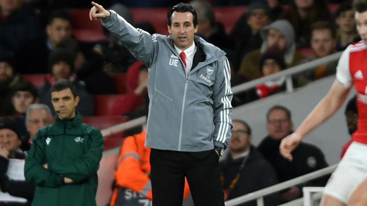 Arsenal boss Emery targets EPL upturn after Frankfurt defeat