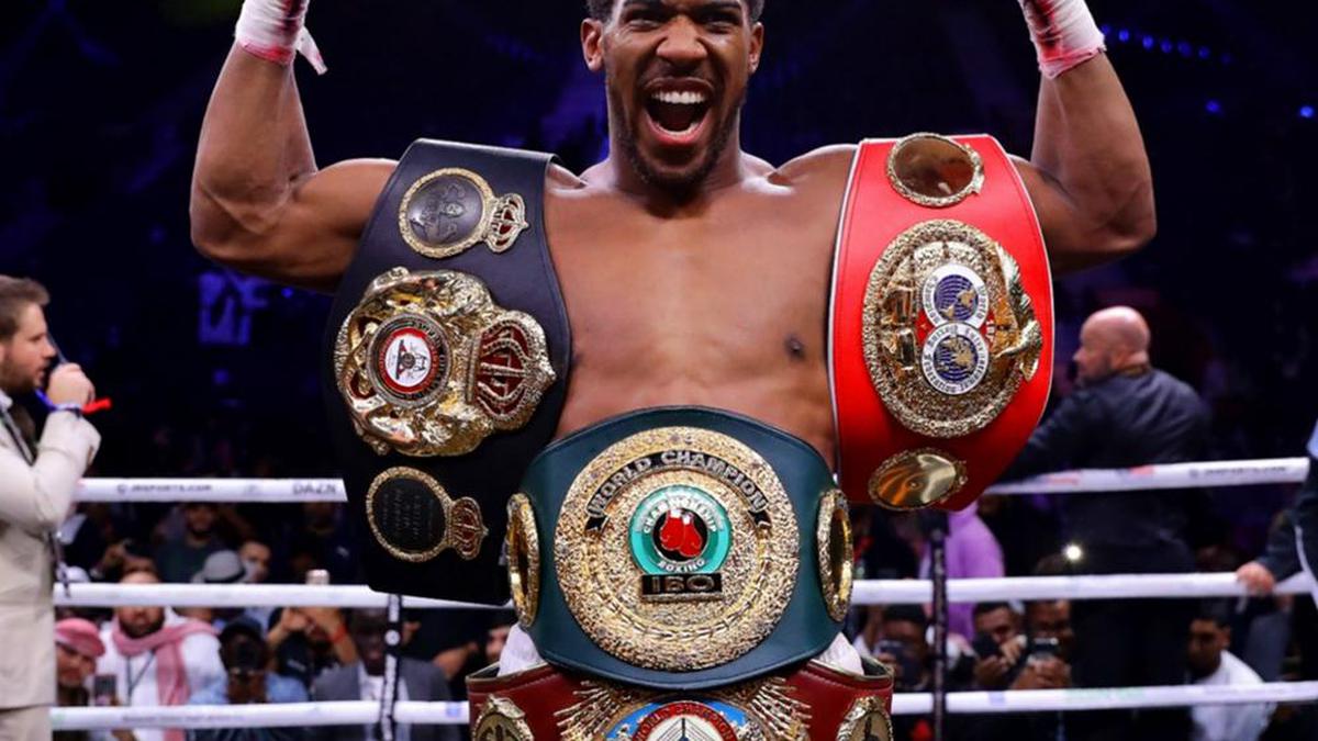 Anthony Joshua would love to unite belts against Deontay Wilder