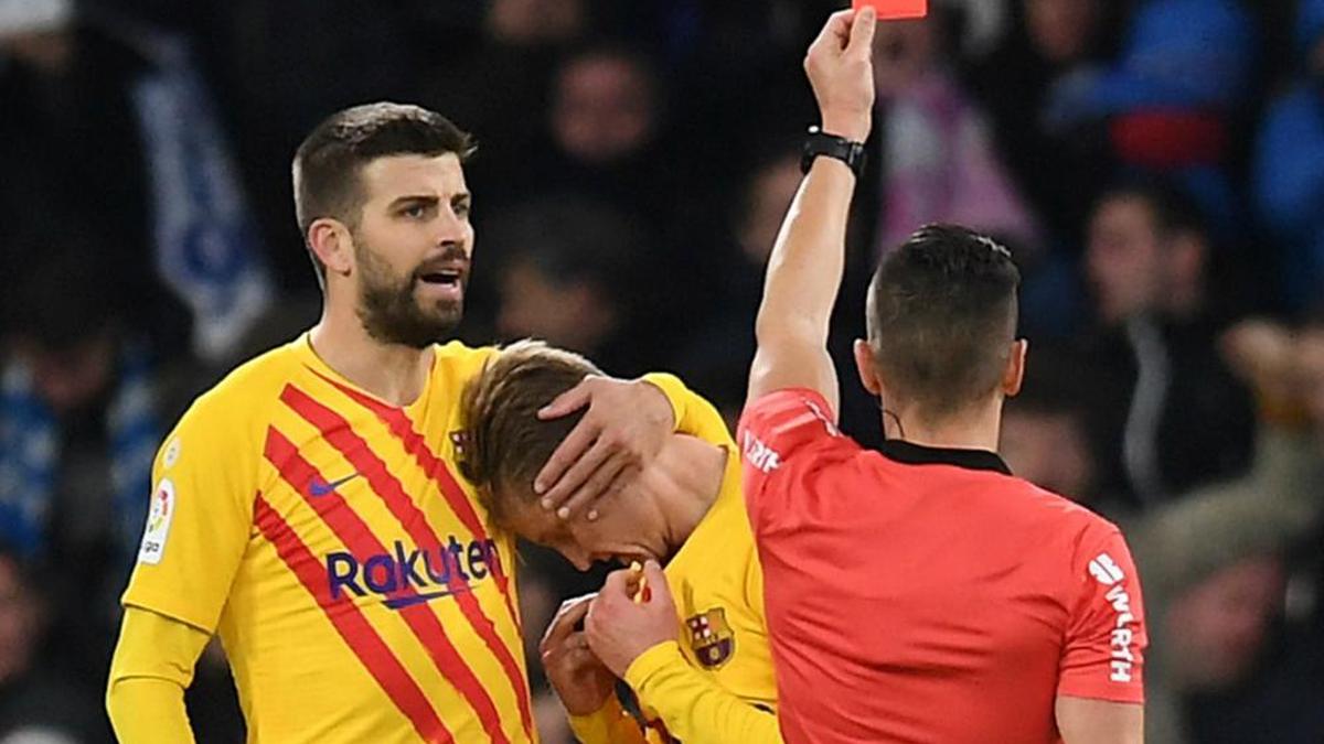 Ernesto Valverde: De Jong's red card did do Barcelona damage