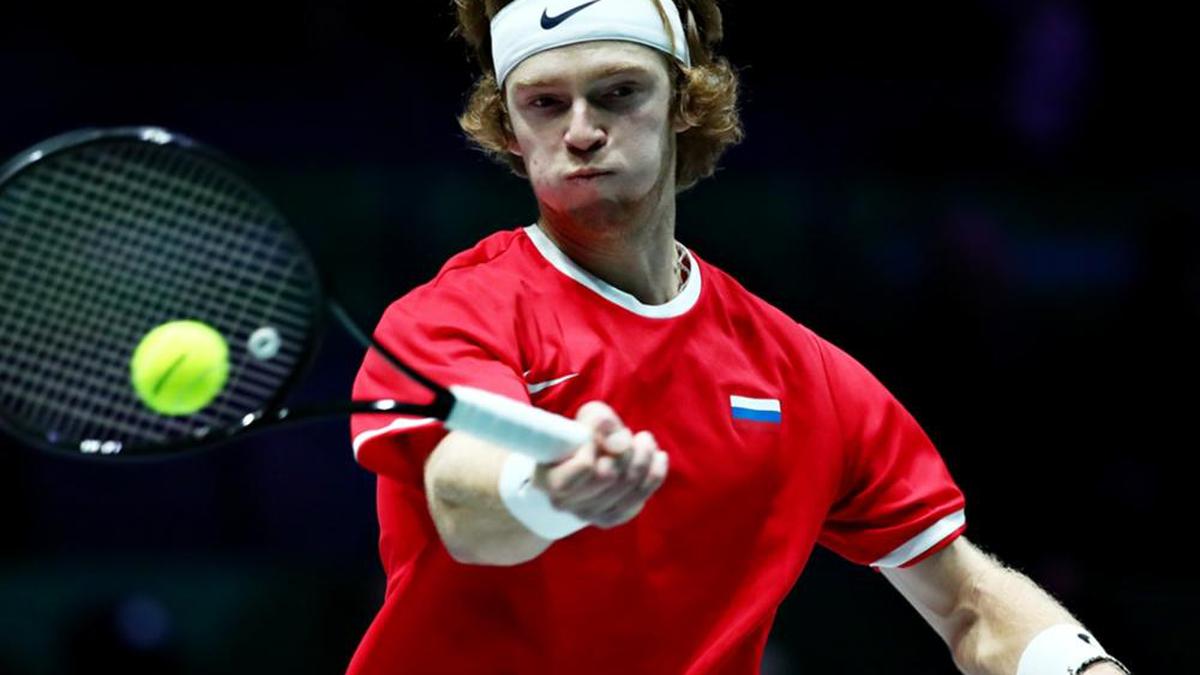 Andrey Rublev wins Doha opener, Tsonga crashes out