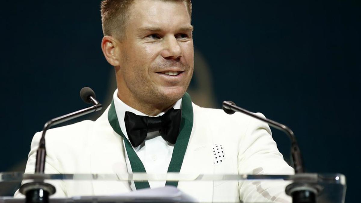 David Warner: Batsman emotional and 'extremely grateful' over Australia return after award win