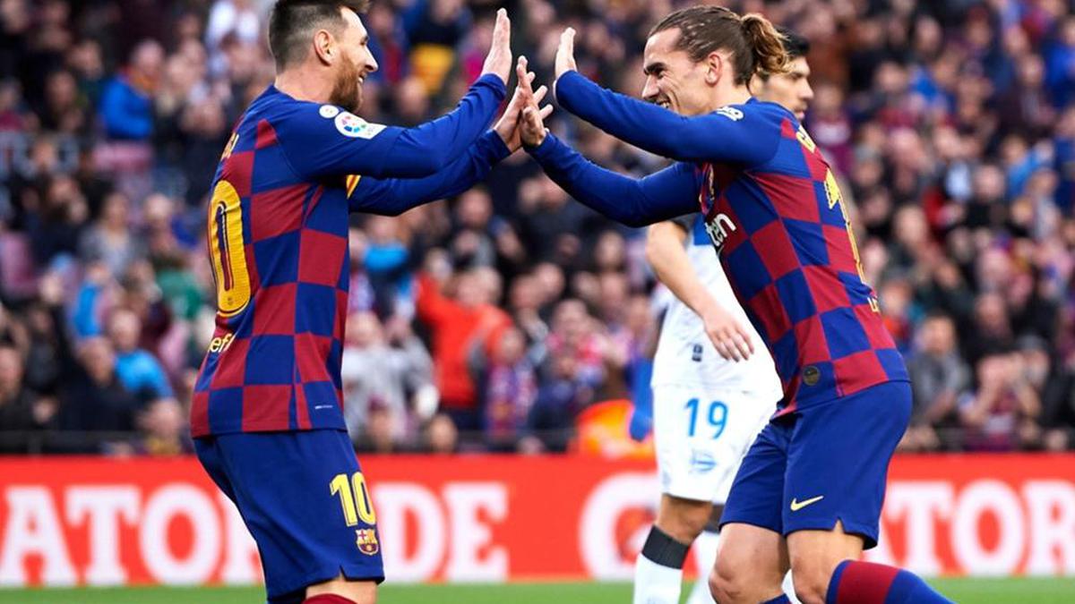 Antoine Griezmann still learning to play alongside Lionel Messi at Barcelona